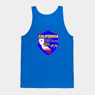 Unofficial CA Dept of Street Racing by Basement Mastermind Tank Top